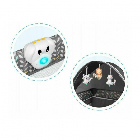 Patut pliant cu leganare Sven Plus - Lionelo [24]