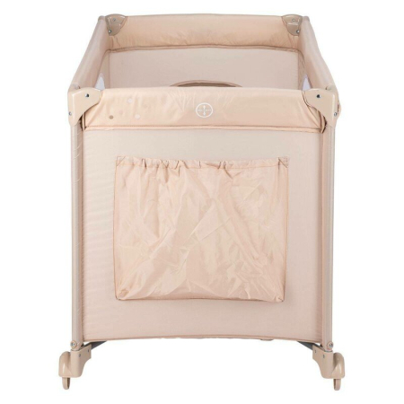 Patut pliant, FreeON, Nook, cu un nivel, 120x60 cm, Beige [2]