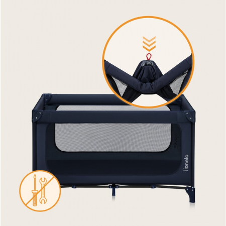 Patut pliant Lionelo Jasmin Easy Fold pana la 15 kg [19]