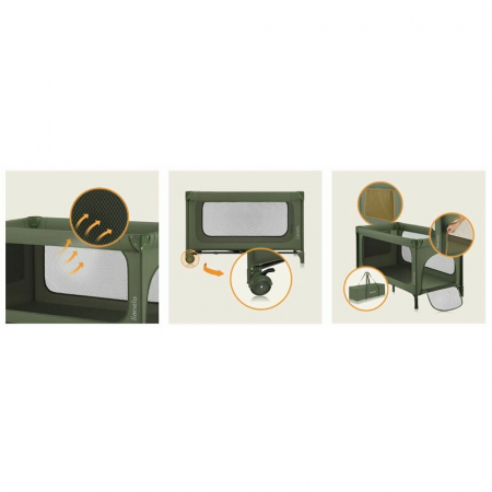 Patut pliant Lionelo Jasmin Easy Fold pana la 15 kg [28]