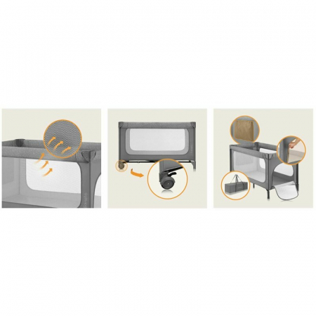 Patut pliant Lionelo Jasmin Easy Fold pana la 15 kg [28]