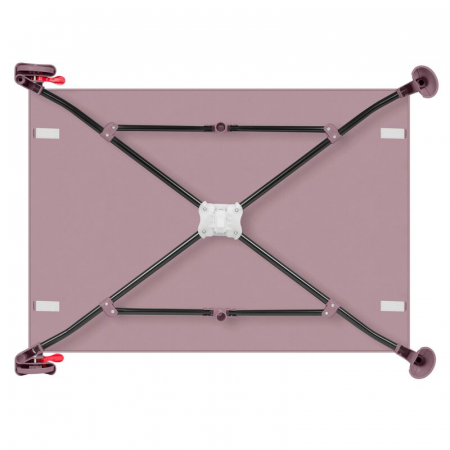 Patut pliant Lionelo Laura 102 x 74 cm cu doua nivele cu functie de tarc cu roti [19]