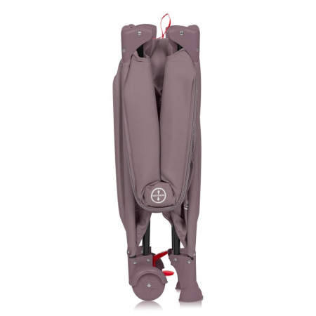 Patut pliant Lionelo Laura 102 x 74 cm cu doua nivele cu functie de tarc cu roti [18]