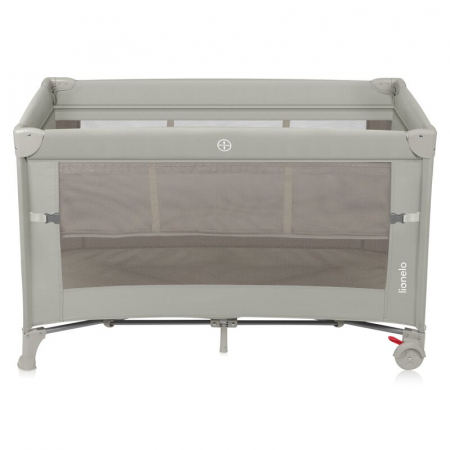 Patut pliant multifunctional Lionelo Ellen cu laterala culisanta pana la 15 kg 120x60 cm [7]