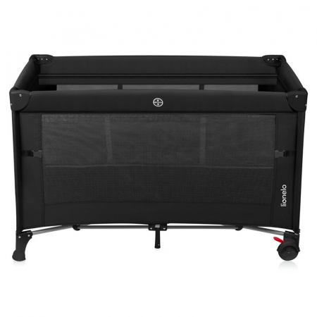 Patut pliant multifunctional Lionelo Ellen cu laterala culisanta pana la 15 kg 120x60 cm [7]