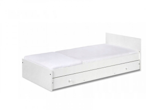 Patut Transformabil pentru Copii Klups KOMPAKT Alb [2]