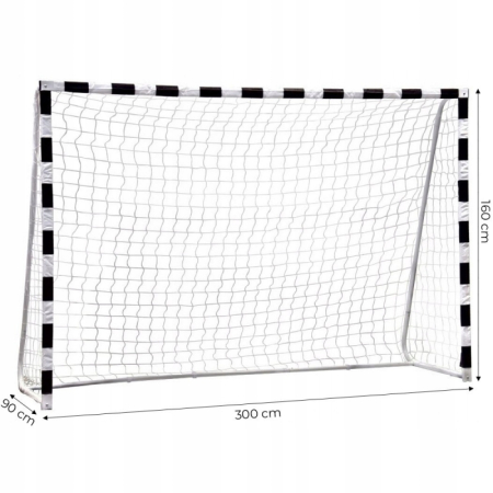 Poarta de fotball 300 x 90 x 160 cm Ecotoys DS8023 [5]