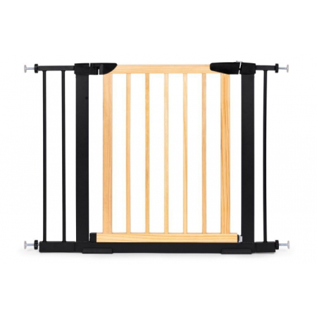 Porti de siguranta - Poarta de siguranta 74-100 cm Ecotoys SF-011-BC - Lemn Metal