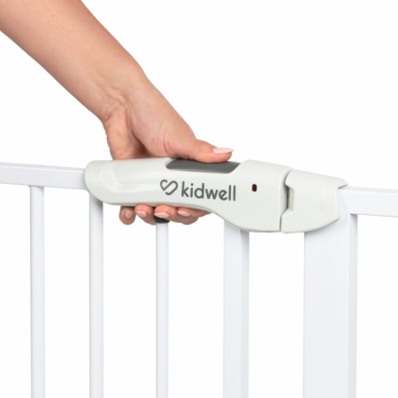 Poarta de siguranta 74-105 cm Kidwell Guarda - Alb [7]