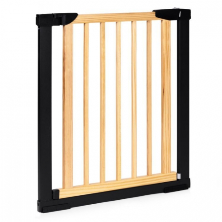 Poarta de siguranta 74-80 cm Ecotoys SF-011A-BC - Lemn Metal [4]