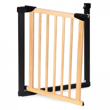 Poarta de siguranta 74-80 cm Ecotoys SF-011A-BC - Lemn Metal [2]