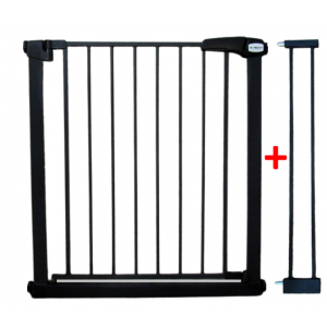 Porti de siguranta - Poarta de siguranta din metal 79-94 cm R-Sport S1 - Negru