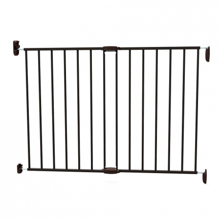 Porti de siguranta - Poarta de siguranta extensibila Noma, 62 - 102 cm, metal negru, N93330