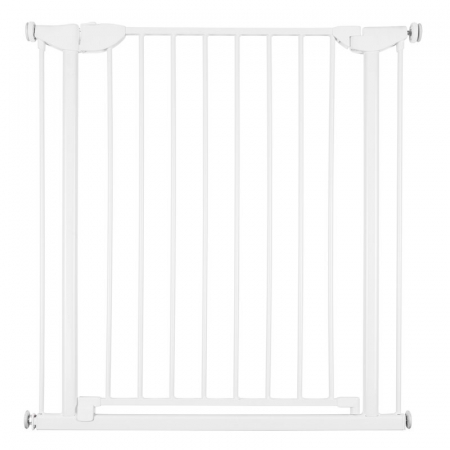 Porti de siguranta - Poarta de siguranta metal Childhome Eltra Doorgate Pressure 75-81 cm, Alb