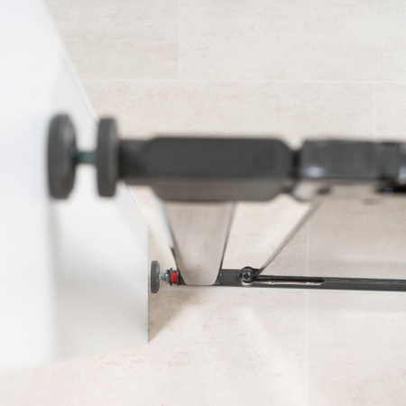 Poarta de siguranta Reer DesignLine Puristic, presiune, 76-96 cm, metal + plexiglas gri, 46031 [5]