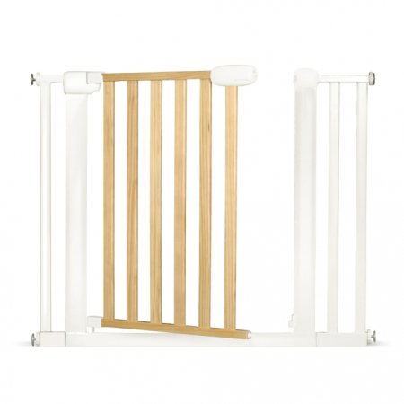 Poarta siguranta 74 - 105 cm Nukido 718500 - Metal + Lemn [1]