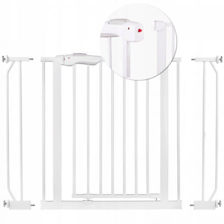Poarta siguranta 75-105 cm Nukido 718000 - Alb [1]