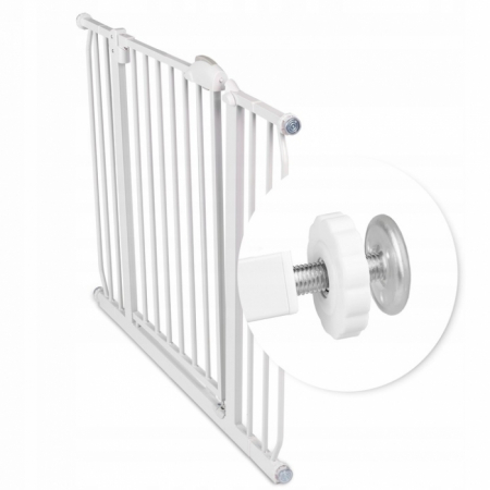 Poarta siguranta 75-105 cm Nukido 718100 - Alb [3]