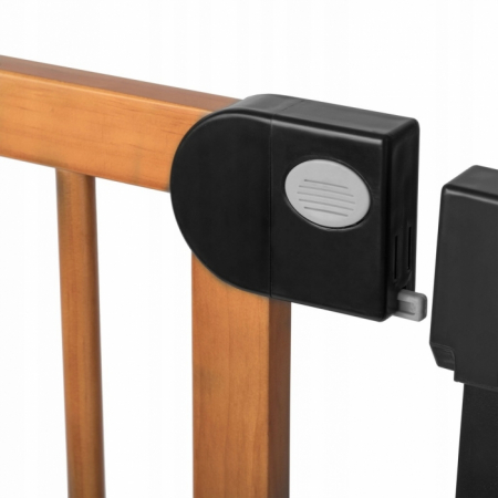 Poarta siguranta 76-104 cm Nukido - Metal + Lemn [4]