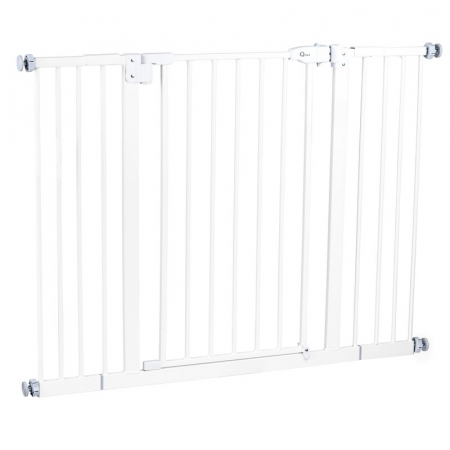 Poarta siguranta Thor, 68-105 cm, Alb - Qmini [2]