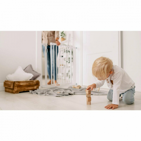 Poarta siguranta Truus Slim LED, White - Lionelo [10]