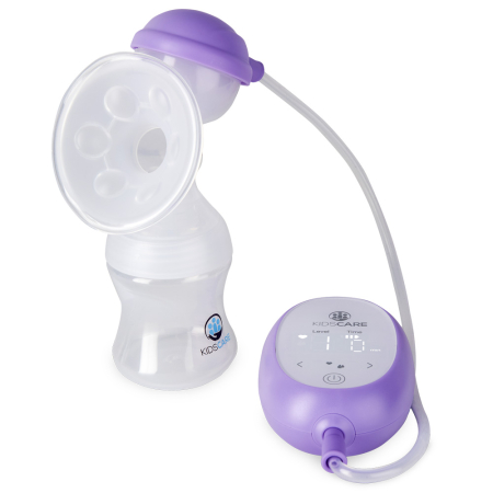 Interfoane, Sterilizatoare, Electronice diverse - Pompa de san electrica cu acumulator, functie de masaj si 9 niveluri de aspiratie KC132 Kidscare