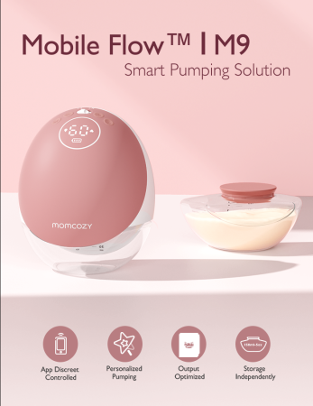 Pompa de san Momcozy Hands-free M9 Rosie [4]