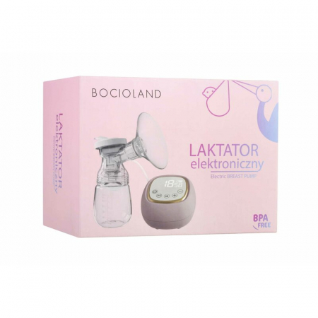 Pompa san electrica Bocioland Emma aspirare si functie masaj Pink [2]