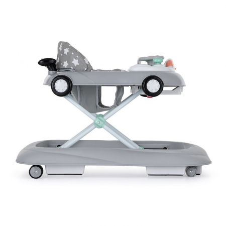 Premergator muzical Petite&Mars cu panou interactiv si lumini Cabrio Gri [5]