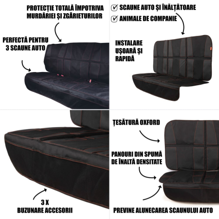 Protectie bancheta Diono Ultra Mat XXXL Black [1]