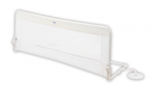 Bariere de protectie pat - Protectie pat rabatabila pentru somiera adancita 150 cm alb - Olmitos