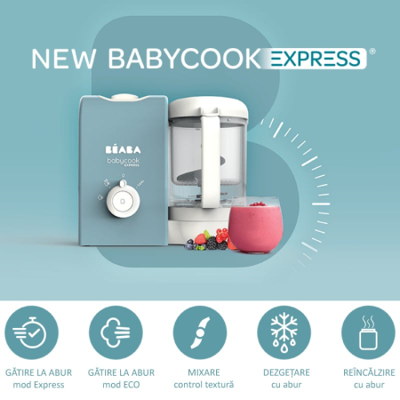 Robot Beaba Babycook Express Velvet Grey [5]
