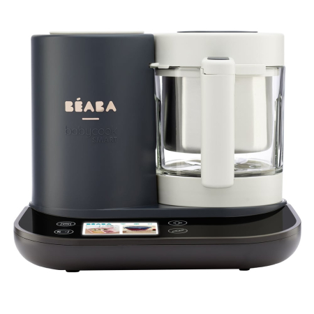 Robot de bucatarie - Robot Beaba Babycook Smart + Wi-Fi Charcoal Grey