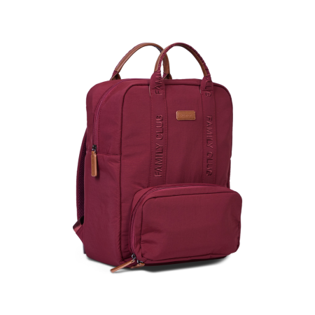 Carucioare copii - Rucsac Childhome Family Club Signature Urban Dark Burgundy