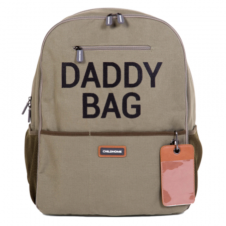Rucsac de infasat Childhome Daddy Bag Kaki [5]