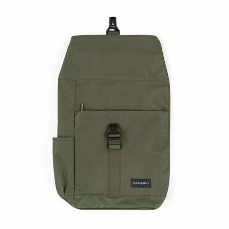 Rucsac pentru mamici, Petite&Mars, Jackob, Compartimentare multipla, Buzunare termoizolante si impermeabile si pentru laptop, Sistem prindere carucior, Include salteluta de infasat, 30 x 46 x 15 cm, V [4]