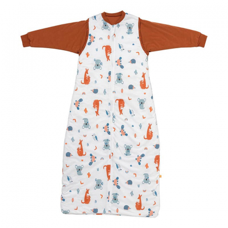 Sac de dormit copii - Sac de dormit cu maneca lunga detasabila Kangaroo 110 cm 2.5 Tog - Slumbersac