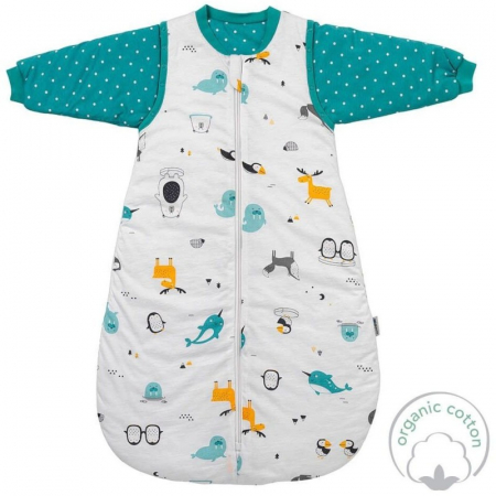 Sac de dormit copii - Sac de dormit cu maneca lunga detasabila Polar Pals 70 cm 2.5 Tog - Slumbersac