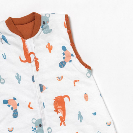 Sac de dormit cu picioruse si maneca lunga detasabila Kangaroo 120 cm + manseta 2.5 Tog - Slumbersac [3]