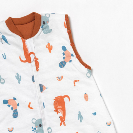 Sac de dormit cu picioruse si maneca lunga detasabila Kangaroo 70 cm + manseta 3.5 Tog - Slumbersac [3]