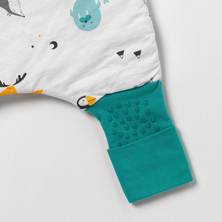 Sac de dormit cu picioruse si maneca lunga detasabila Polar Pals 130 cm + manseta 2.5 Tog - Slumbersac [4]