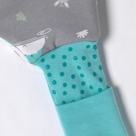 Sac de dormit cu picioruse si maneca lunga detasabila Safari 70 cm + manseta, 2.5 Tog - Slumbersac [2]