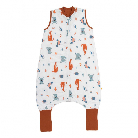 Sac de dormit copii - Sac de dormit cu picioruse si talpa antiderapanta Kangaroo 110 cm + manseta 1.0 Tog - Slumbersac