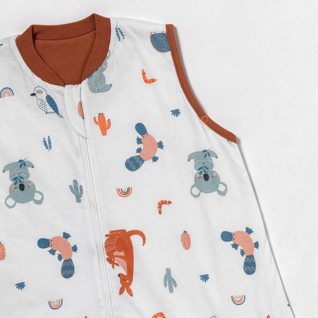 Sac de dormit cu picioruse si talpa antiderapanta Kangaroo 120 cm + manseta 1.0 Tog - Slumbersac [2]