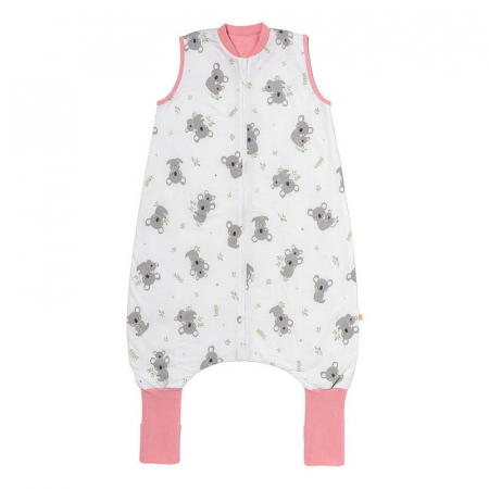Sac de dormit copii - Sac de dormit cu picioruse si talpa antiderapanta Koala Bear 100 cm + manseta 1.0 Tog - Slumbersac