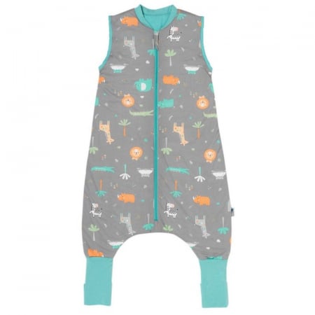 Sac de dormit 90 cm - Sac de dormit cu picioruse si talpa antiderapanta Safari 90 cm + manseta 1.0 Tog - Slumbersac