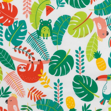 Sac de dormit cu picioruse si talpa antiderapanta Tropical 110 cm + manseta 1.0 Tog - Slumbersac [4]