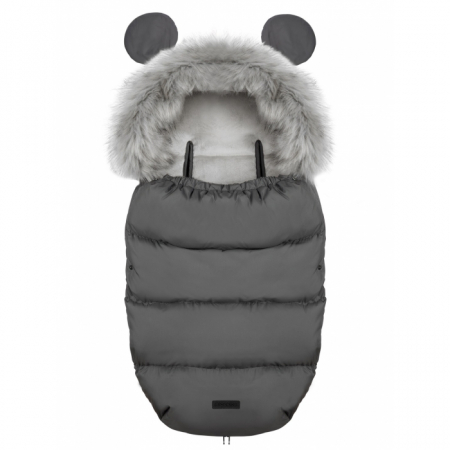 Sac de dormit copii - Sac de dormit Ricokids 95 x 48 cm Ricokids Elmi 720001 - Gri inchis