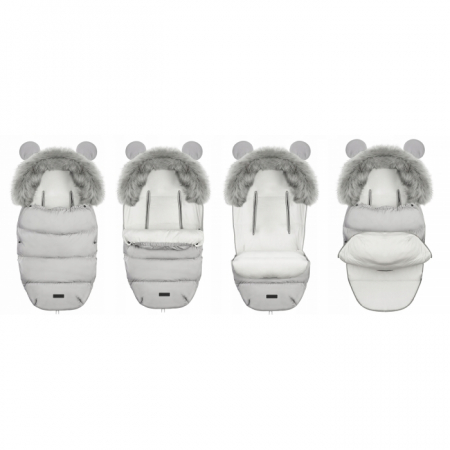 Sac de dormit Ricokids 95 x 48 cm Ricokids Elmi 720002 - Gri deschis [1]