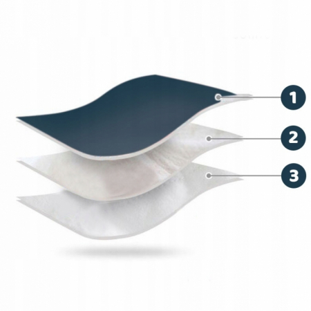 Sac de dormit Ricokids 95 x 48 cm Ricokids Elmi 720004 - Bleumarin cu modele [3]